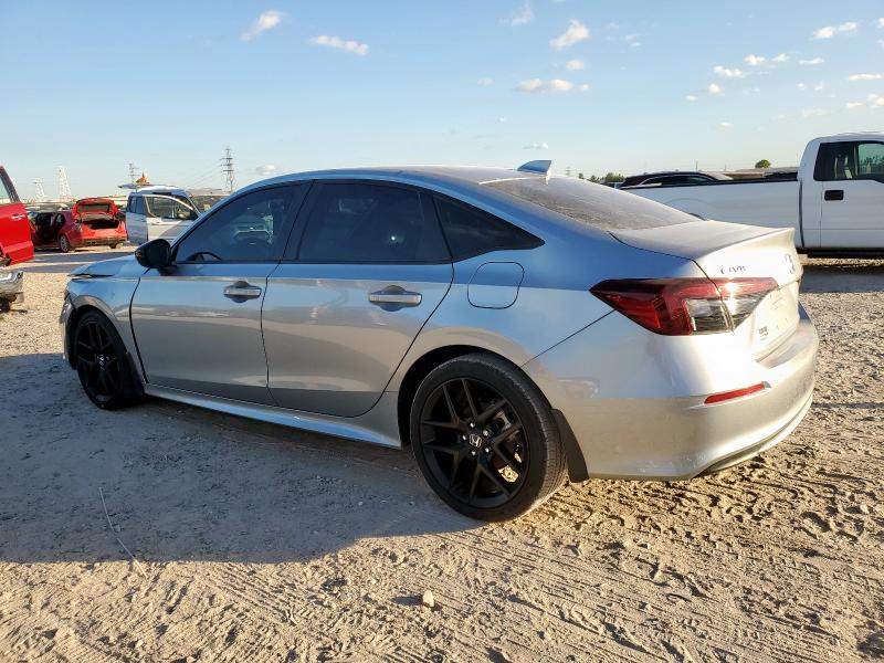 2HGFE2F56SH539782 - 2025 HONDA CIVIC SPORT SILVER photo 2