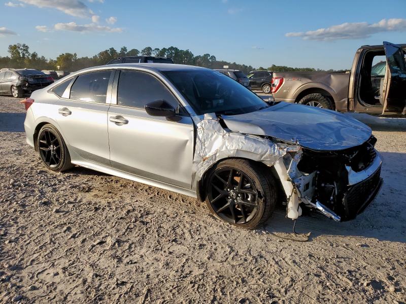 2HGFE2F56SH539782 - 2025 HONDA CIVIC SPORT SILVER photo 4