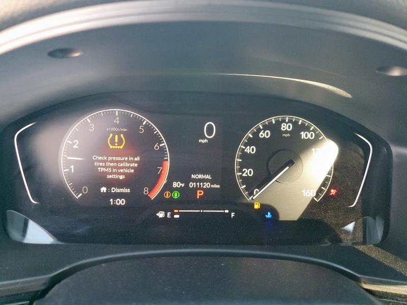 2HGFE2F56SH539782 - 2025 HONDA CIVIC SPORT SILVER photo 9