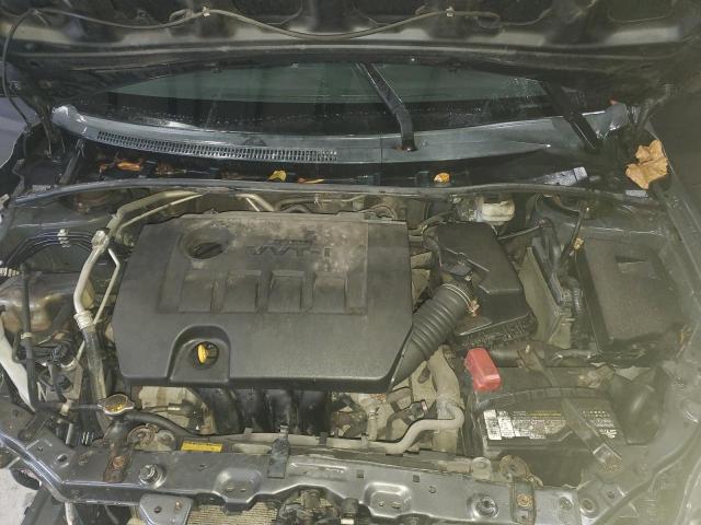 2T1BU4EE1DC116313 - 2013 TOYOTA COROLLA BASE გრაფიტი ფოტო 11