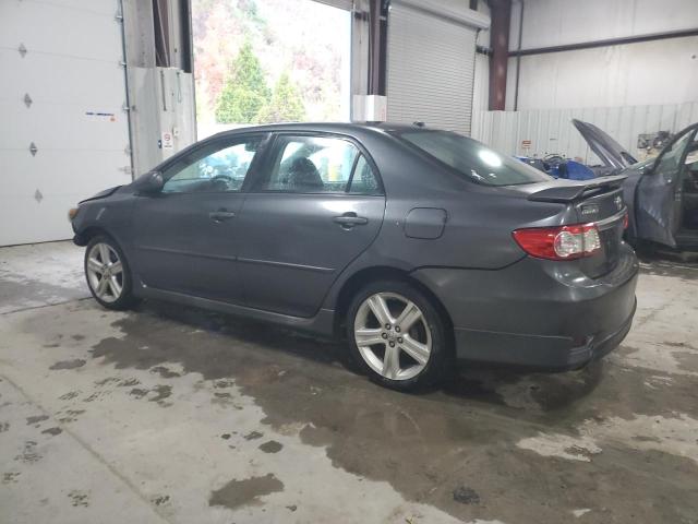 2T1BU4EE1DC116313 - 2013 TOYOTA COROLLA BASE გრაფიტი ფოტო 2