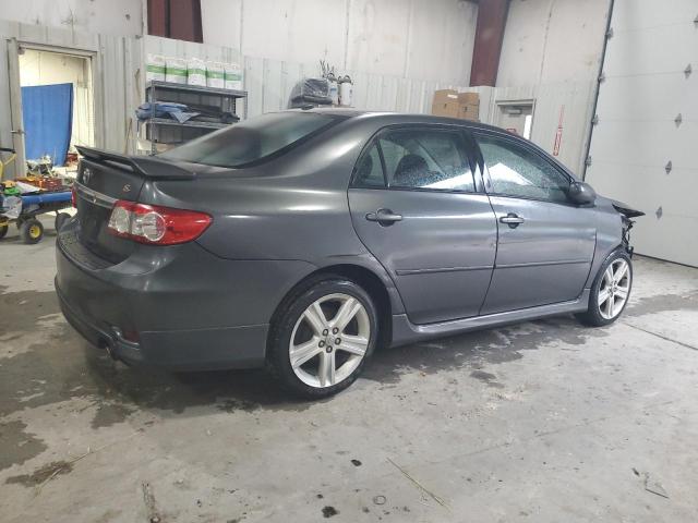 2T1BU4EE1DC116313 - 2013 TOYOTA COROLLA BASE გრაფიტი ფოტო 3