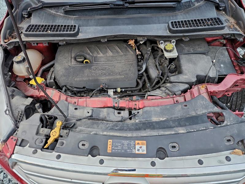 1FMCU9GD5JUD03280 - 2018 FORD ESCAPE SE Қызыл фото 12