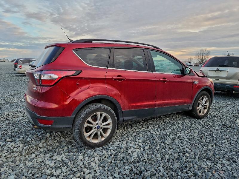 1FMCU9GD5JUD03280 - 2018 FORD ESCAPE SE Қызыл фото 3