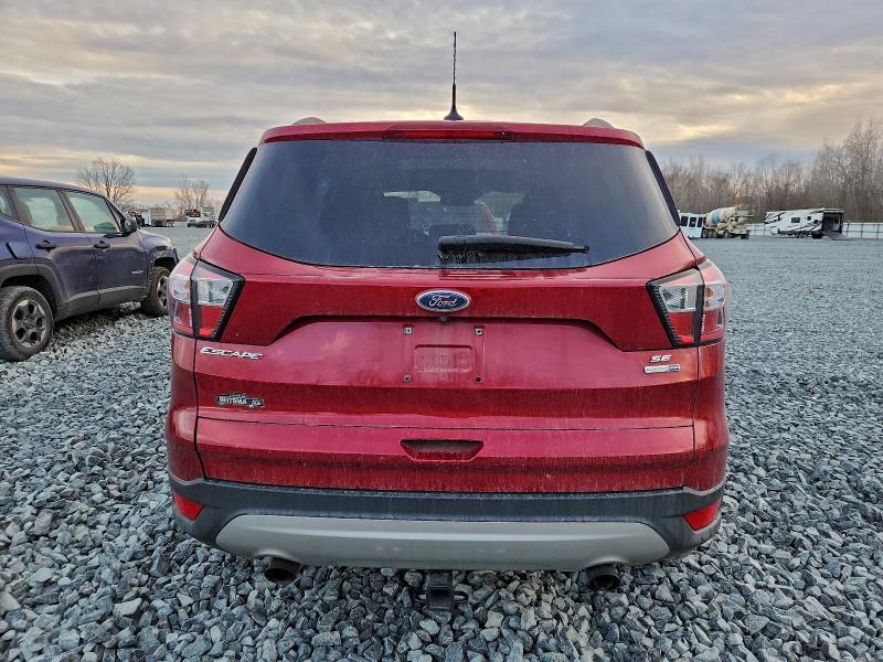 1FMCU9GD5JUD03280 - 2018 FORD ESCAPE SE Қызыл фото 6