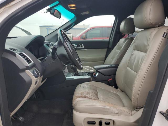 1FM5K7D80DGA07645 - 2013 FORD EXPLORER XLT 白色 照片 7