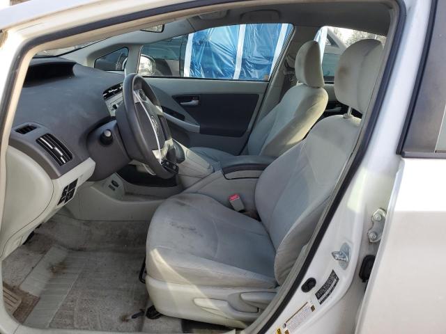 JTDKN3DU4A0131944 - 2010 TOYOTA PRIUS WHITE photo 7