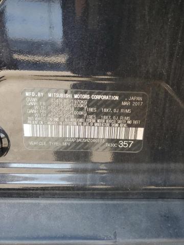 JA4AP3AU5HZ046573 - 2017 MITSUBISHI OUTLANDER ES BLACK photo 13