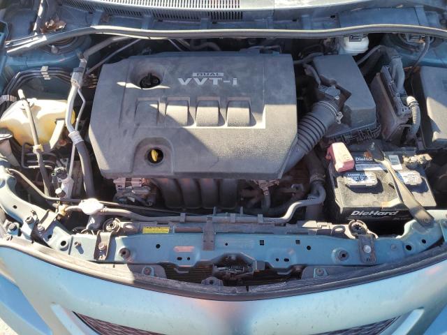 2T1BU4EE8AC493085 - 2010 TOYOTA COROLLA BASE 绿色 照片 11