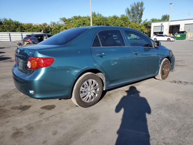 2T1BU4EE8AC493085 - 2010 TOYOTA COROLLA BASE 绿色 照片 3