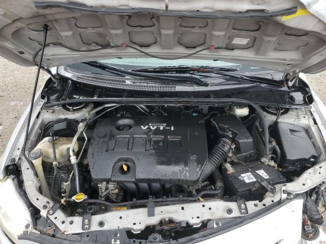 1NXBU40E99Z141814 - 2009 TOYOTA COROLLA BASE Күміс фото 11