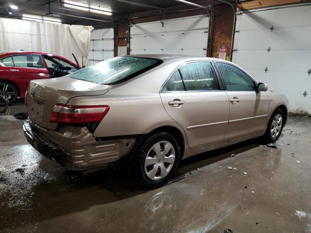 4T1BE46K37U603856 - 2007 TOYOTA CAMRY CE ოქროსფერი ფოტო 3