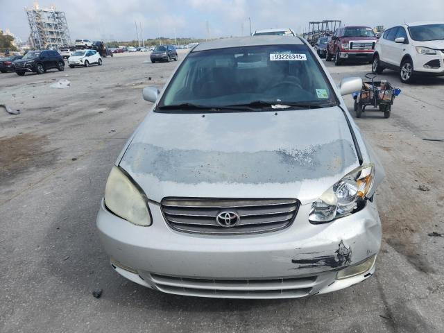 1NXBR32E74Z317003 - 2004 TOYOTA COROLLA CE ვერცხლისფერი ფოტო 5