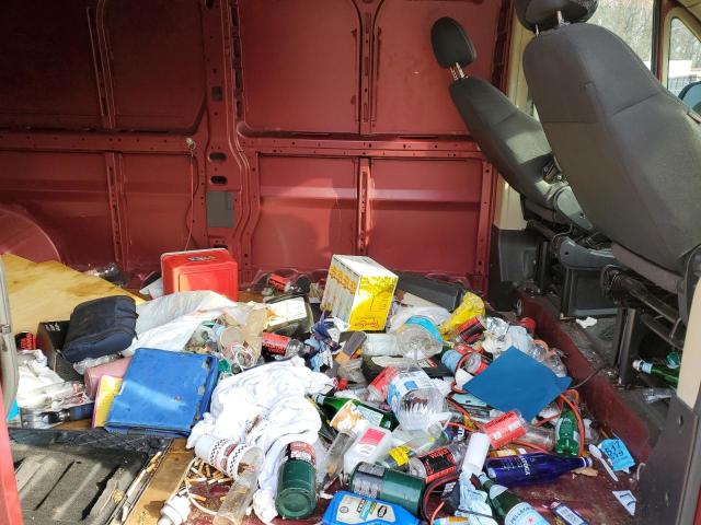 3C6LRVDG7ME566474 - 2021 RAM PROMASTER 2500 HIGH Czerwony zdjęcie 11