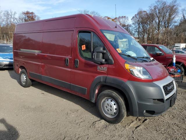 3C6LRVDG7ME566474 - 2021 RAM PROMASTER 2500 HIGH Czerwony zdjęcie 4
