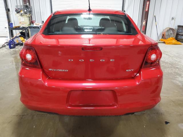 1C3CDZCB7DN622420 - 2013 DODGE AVENGER SXT RED photo 6