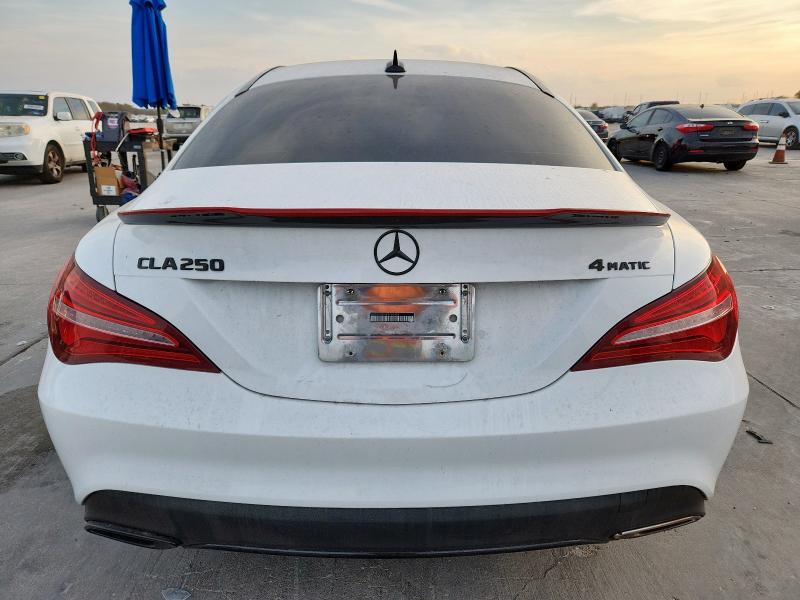 WDDSJ4GB5KN765429 - 2019 MERCEDES-BENZ CLA 250 4MATIC WHITE photo 6
