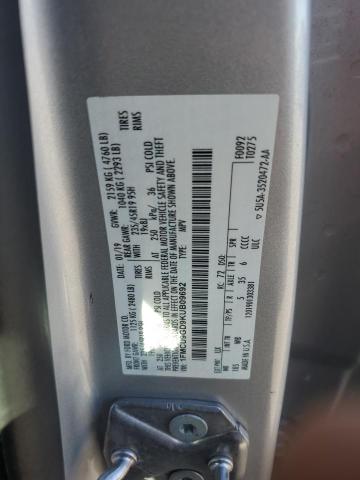 1FMCU9GD9KUB09692 - 2019 FORD ESCAPE SE Srebrny zdjęcie 13