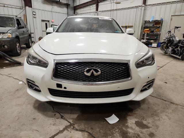 JN1EV7AR0JM438883 - 2018 INFINITI Q50 LUXE WHITE photo 5