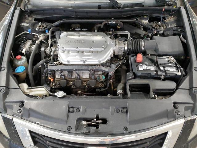1HGCP368X8A086738 - 2008 HONDA ACCORD EXL BLACK photo 11