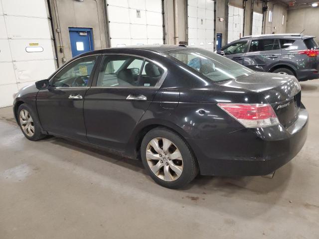 1HGCP368X8A086738 - 2008 HONDA ACCORD EXL BLACK photo 2