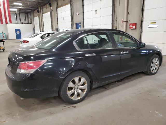 1HGCP368X8A086738 - 2008 HONDA ACCORD EXL BLACK photo 3