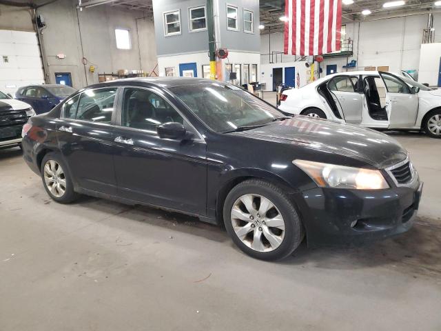 1HGCP368X8A086738 - 2008 HONDA ACCORD EXL BLACK photo 4