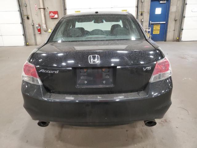 1HGCP368X8A086738 - 2008 HONDA ACCORD EXL BLACK photo 6