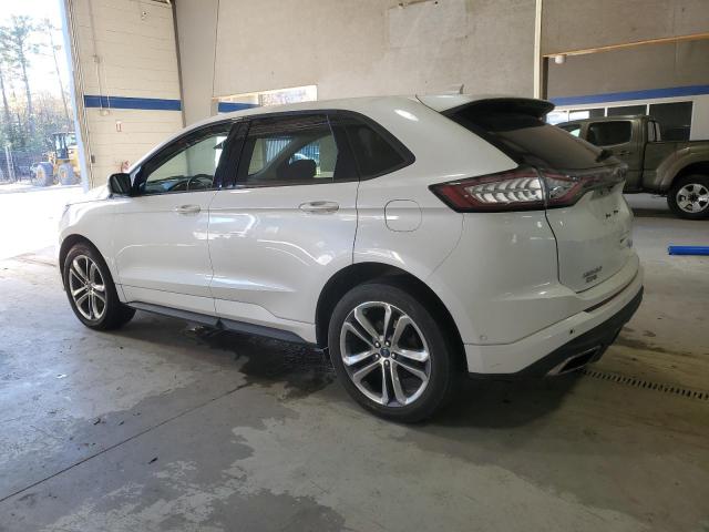 2FMPK4AP6FBB41251 - 2015 FORD EDGE SPORT WHITE photo 2