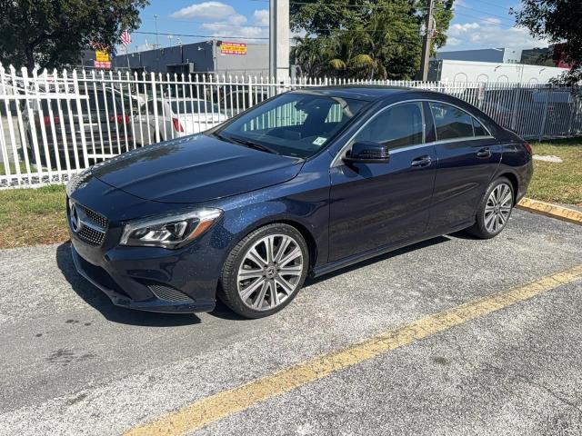 WDDSJ4GB8JN552327 - 2018 MERCEDES-BENZ CLA 250 4MATIC BLUE photo 2