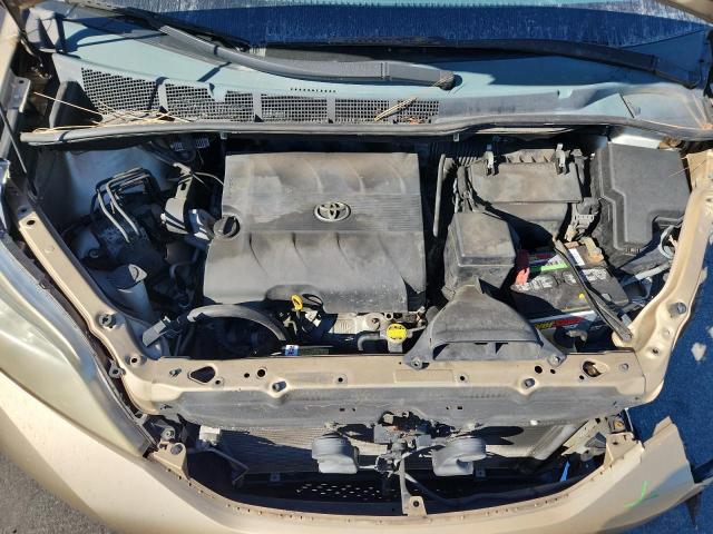 5TDKK3DCXCS200183 - 2012 TOYOTA SIENNA LE 金色 照片 12