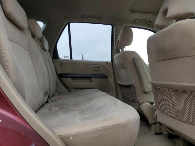 JHLRD78865C026349 - 2005 HONDA CR-V EX BURGUNDY photo 11