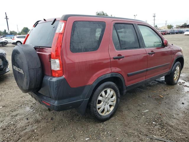 JHLRD78865C026349 - 2005 HONDA CR-V EX BURGUNDY photo 3