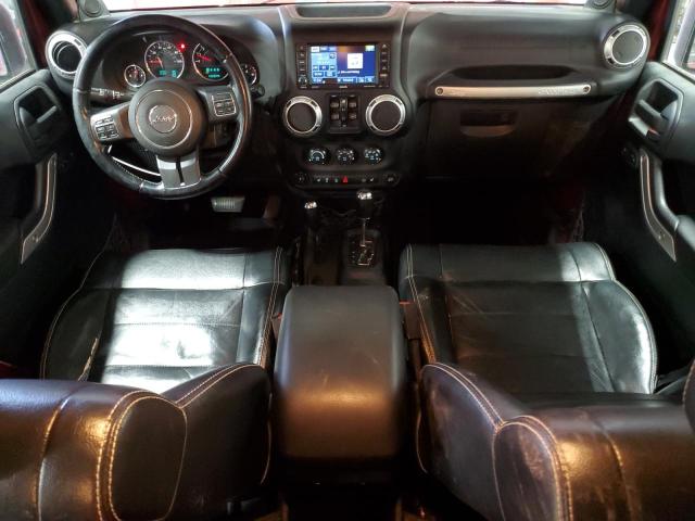 1C4BJWEG9CL207214 - 2012 JEEP WRANGLER U SAHARA ბურგუნდია ფოტო 8