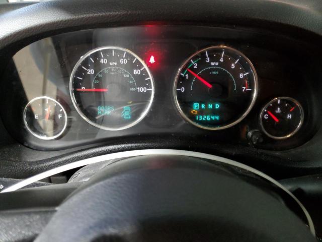 1C4BJWEG9CL207214 - 2012 JEEP WRANGLER U SAHARA ბურგუნდია ფოტო 9