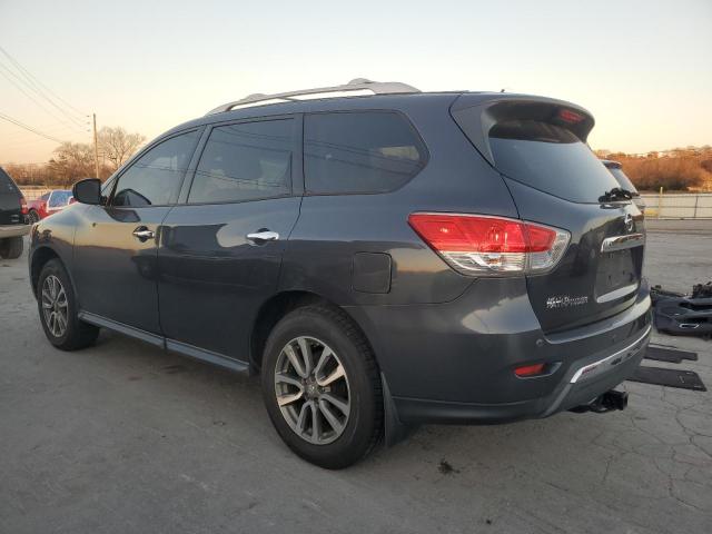 5N1AR2MN1DC650760 - 2013 NISSAN PATHFINDER S GRAY photo 2
