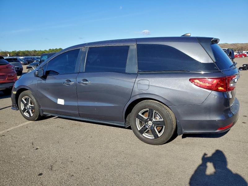 5FNRL6H76JB080183 - 2018 HONDA ODYSSEY EXL ნაცრისფერი ფოტო 2