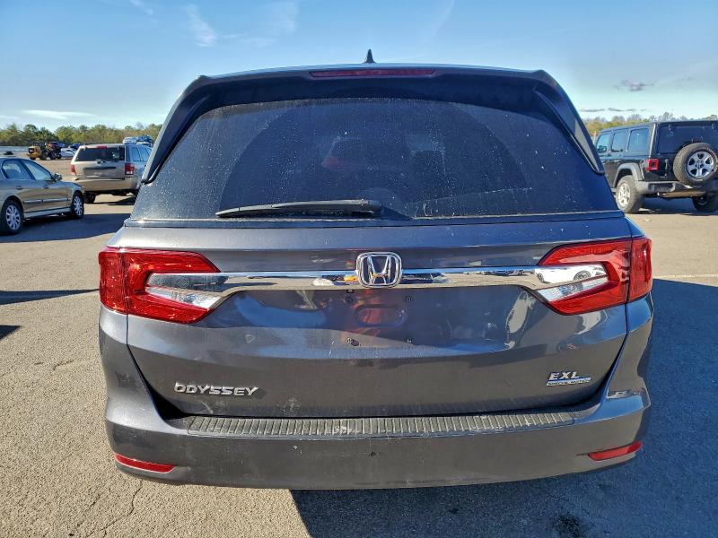 5FNRL6H76JB080183 - 2018 HONDA ODYSSEY EXL ნაცრისფერი ფოტო 6