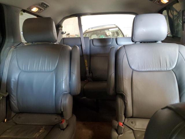 5TDZA22C36S431610 - 2006 TOYOTA SIENNA XLE SILVER photo 10