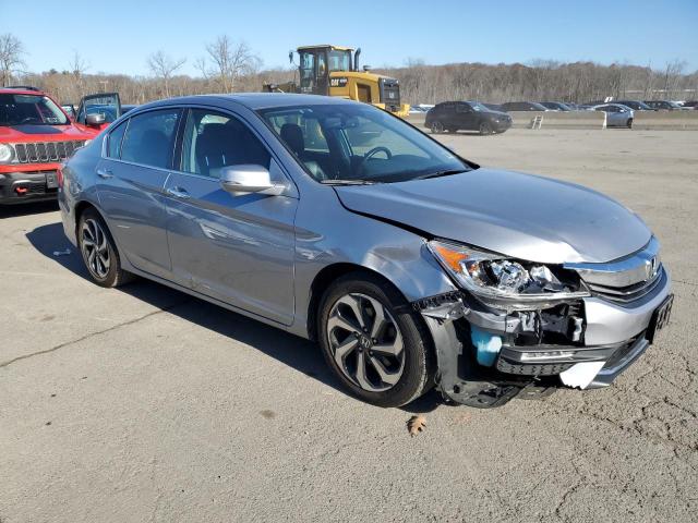 1HGCR2F87HA074213 - 2017 HONDA ACCORD EXL SILVER photo 4