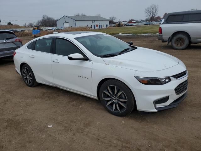 1G1ZD5STXJF186959 - 2018 CHEVROLET MALIBU LT Білий фото 4