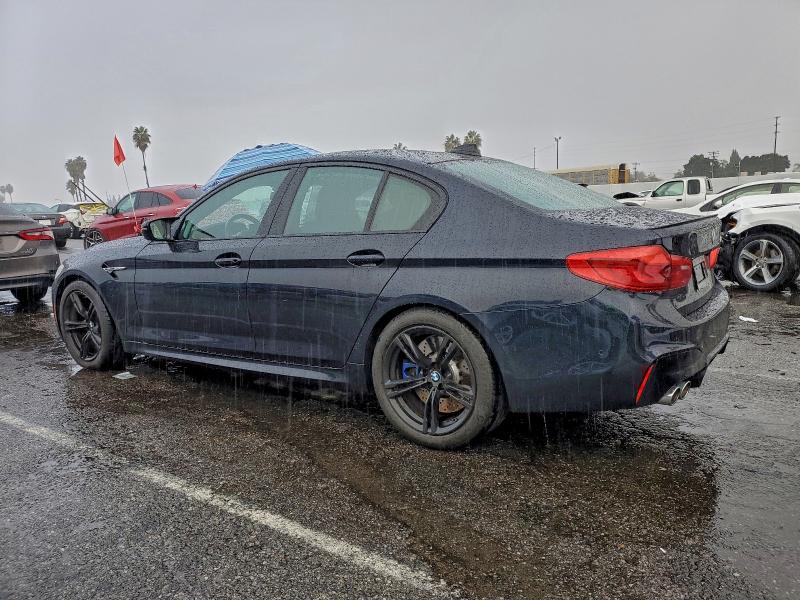 WBSJF0C54KB285425 - 2019 BMW M5 BLUE photo 2