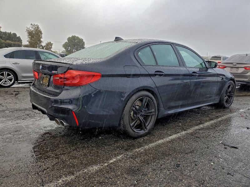 WBSJF0C54KB285425 - 2019 BMW M5 BLUE photo 3