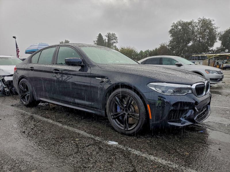 WBSJF0C54KB285425 - 2019 BMW M5 BLUE photo 4