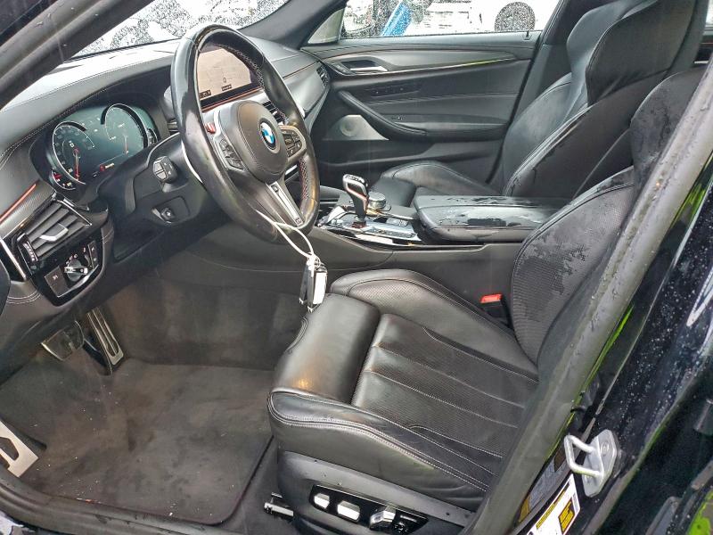 WBSJF0C54KB285425 - 2019 BMW M5 BLUE photo 7