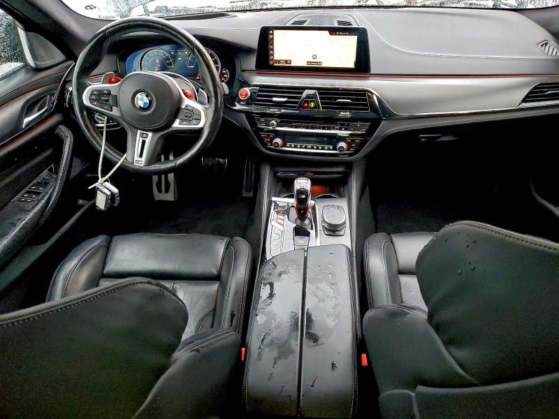 WBSJF0C54KB285425 - 2019 BMW M5 BLUE photo 8