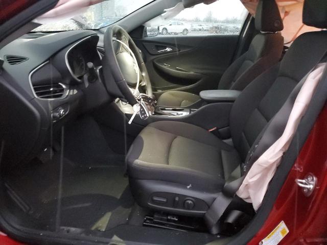 1G1ZG5ST5SF112177 - 2025 CHEVROLET MALIBU RS RED photo 7