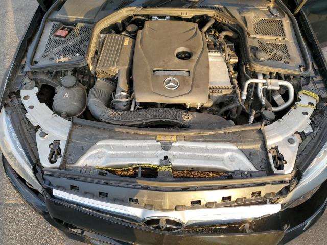 55SWF4KB8FU080543 - 2015 MERCEDES-BENZ C 300 4MATIC BLACK photo 11