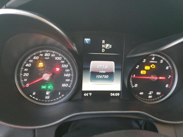 55SWF4KB8FU080543 - 2015 MERCEDES-BENZ C 300 4MATIC BLACK photo 9