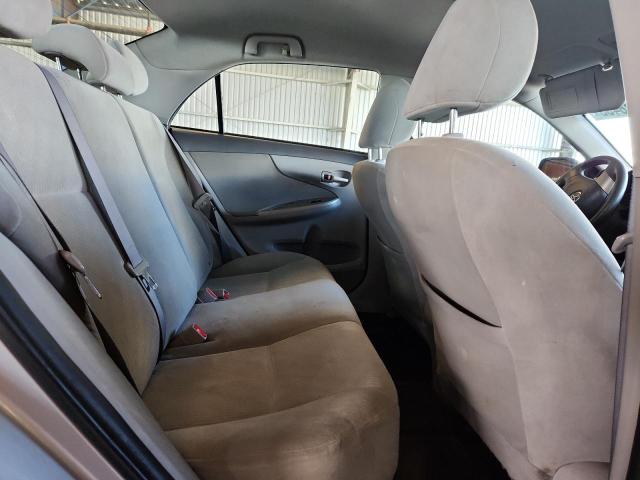 1NXBU4EE3AZ166334 - 2010 TOYOTA COROLLA BASE SILVER photo 10